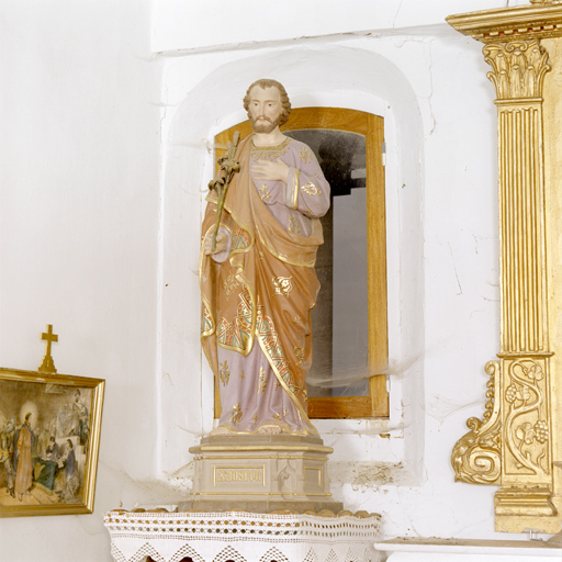 statue (petite nature) : saint Joseph