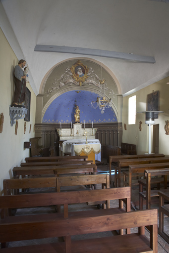 le mobilier de la chapelle Sainte-Anne