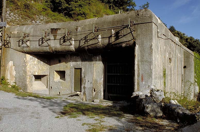 ouvrage mixte dit ouvrage du Barbonnet, secteur fortifié des Alpes-Maritimes