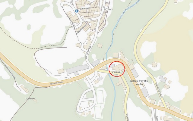 Localisation sur le plan IGN de 2024. Echelle d'origine 1/5 000e.
