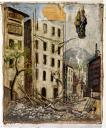 ex-voto, tableau : Chute d'un ouvrier tombant d'un échafaudage, Mathieu Fernand Combes