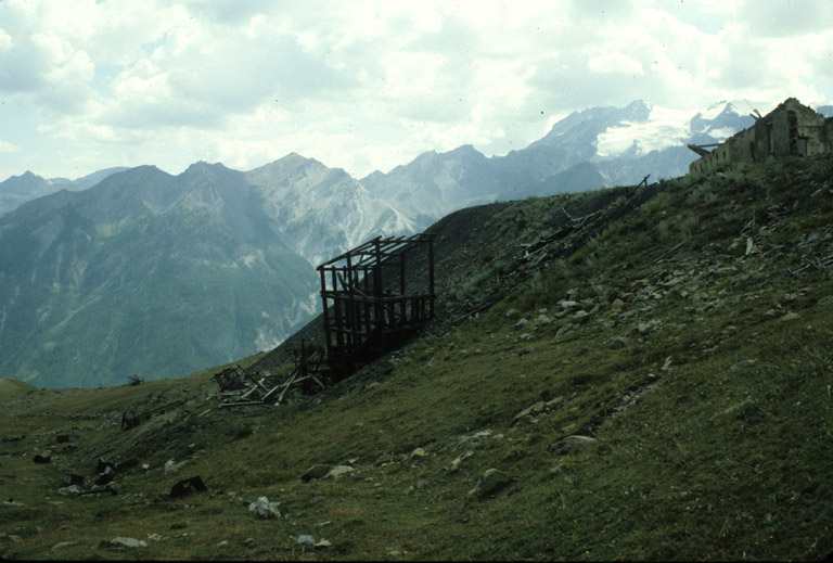 mine d'anthracite de la Benoîte