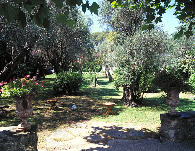 jardin d'agrément de la villa Lilliput