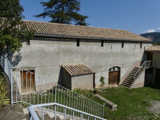 Bâtiment de la grange-étable. Elévation sud.