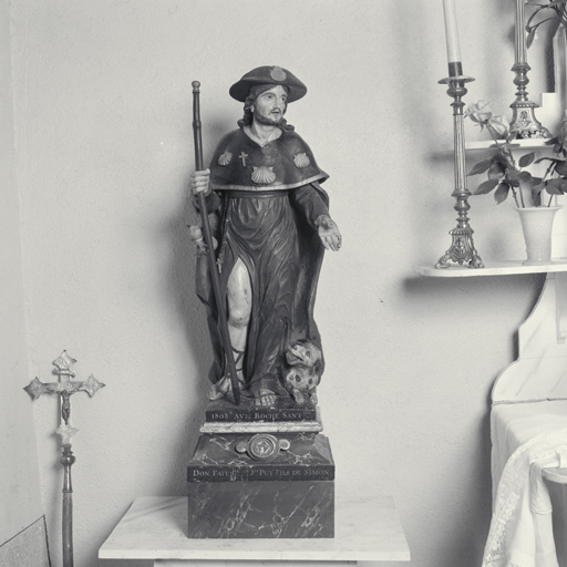 statue : Saint Roch