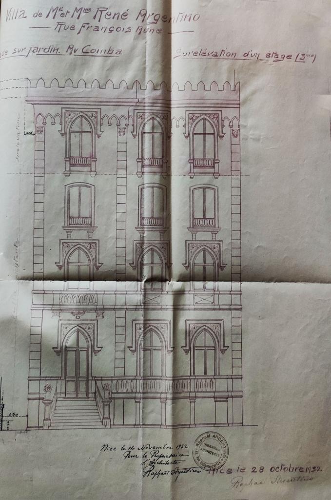 maison de villégiature (villa balnéaire) dite villa Degioanni, ayant abrité l'hôtel pension "Roubert" puis l'hôtel "Villa Kléber", actuellement immeuble