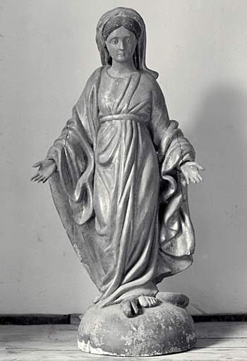 statue (statuette) : Immaculée Conception (N° 2)