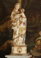 Statue (statuette) : Vierge à l'Enfant dite Madone de Trapani
