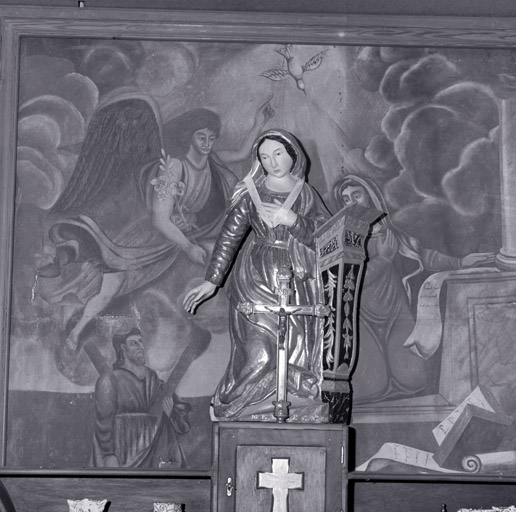 statue : Vierge de l'Annonciation