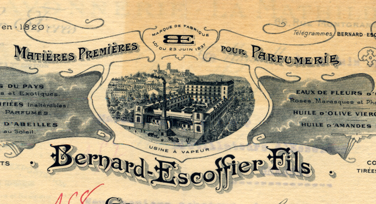 parfumerie Bernard Escoffier, puis distillerie, actuellement immeuble à logements