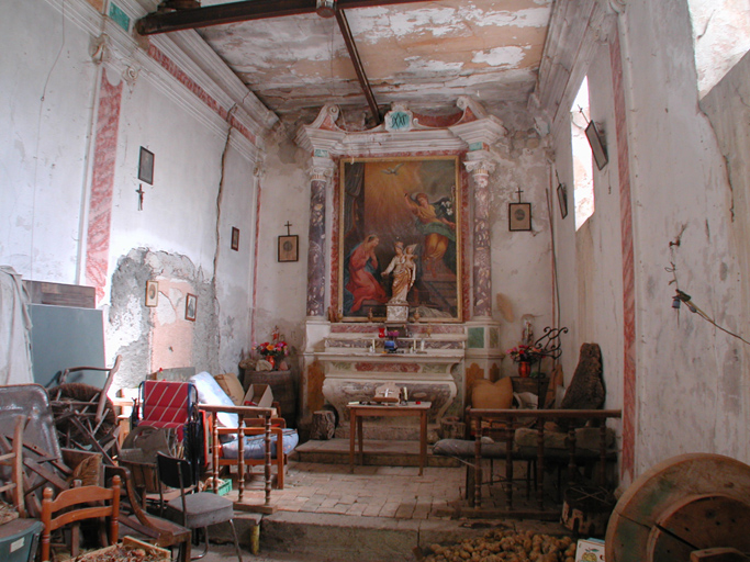 le mobilier de la chapelle Notre-Dame