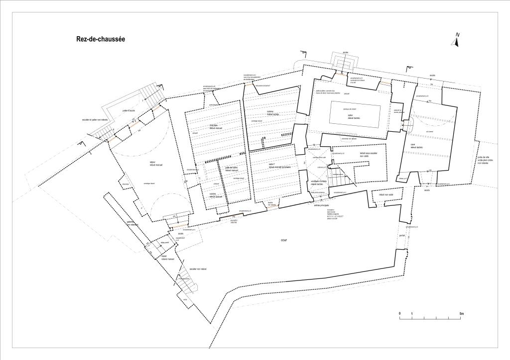 Plan du rez-de-chaussée