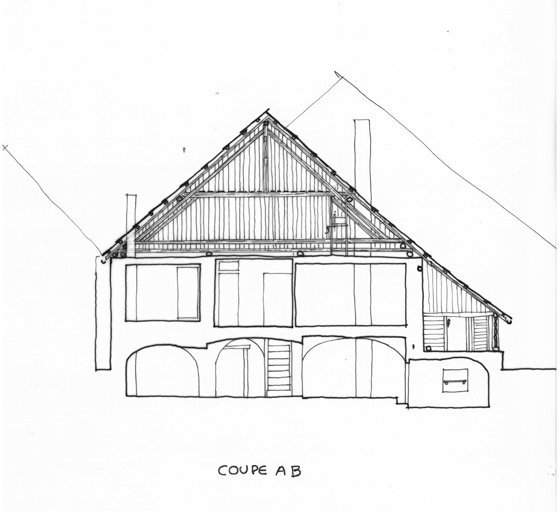 ferme, actuellement gîte d'étape