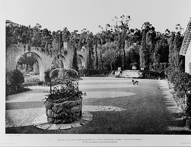 jardin d'agrément du mas de la Croix des Gardes
