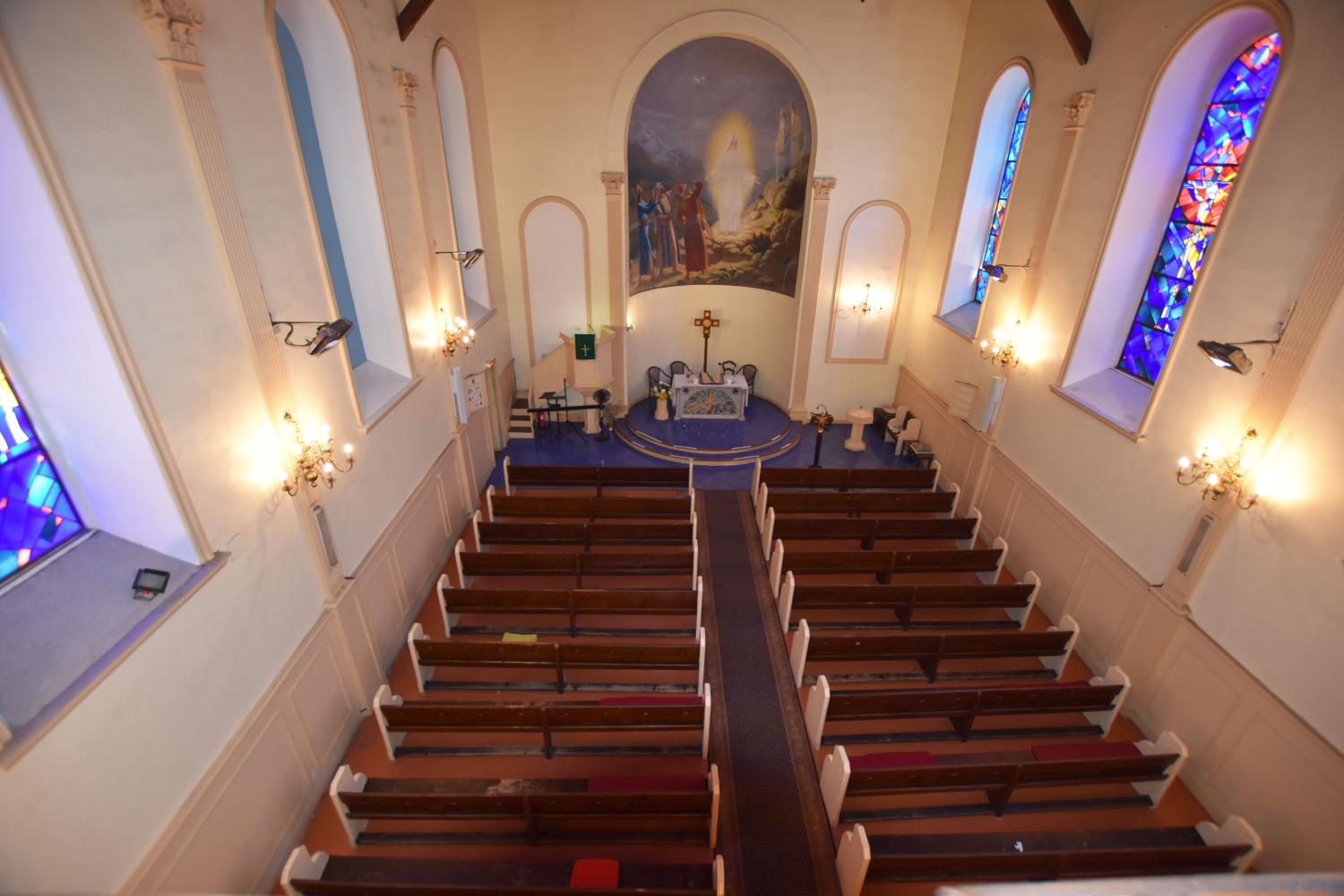 église luthérienne de la Transfiguration, dite aussi église allemande, actuellement église protestante unie de la Transfiguration