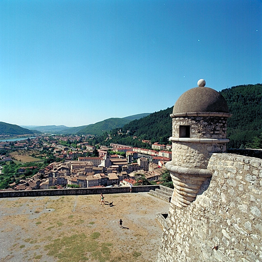 Détail de l'échauguette du bastion 13.