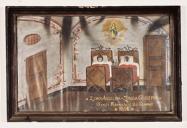 ex-voto, tableau : Demande de guérison d'un couple, Zonga