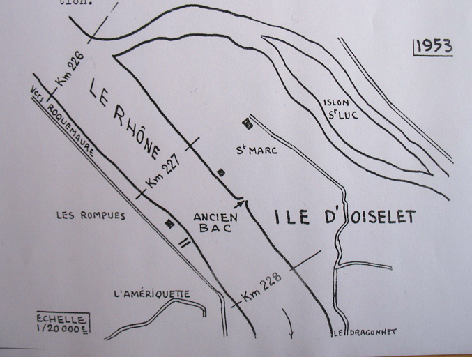 bac à traille du Dragonnet, d'Oiselet, ou du Taleur