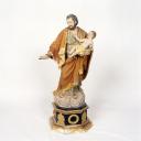 statue (statuette) : Saint Joseph et l'Enfant (N° 1)