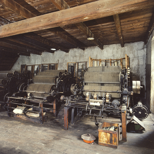 ensemble de 4 machines à démêler (cardes)