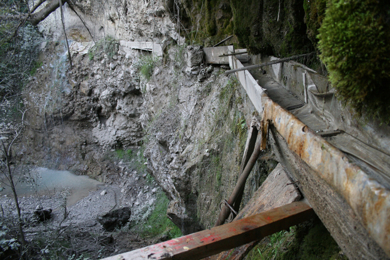 canal d'irrigation de Blieux