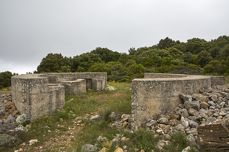 batterie annexe ouest du Mont Caume