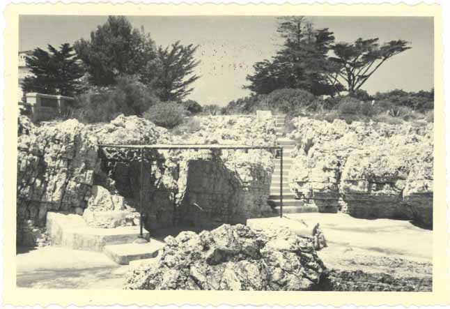 jardin d'agrément de la villa Zéro actuellement villa Sur l'Onde