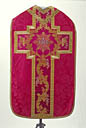 chasuble, voile de calice (ornement rouge)