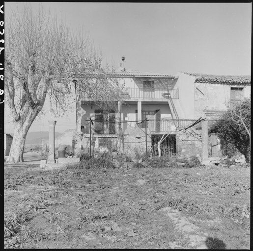 Corps ouest, façade sud.