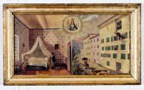 ex-voto, tableau : Deux familles de l'Escarène