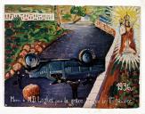 ex-voto, tableau : Accident de camionnette renversée sur le toit