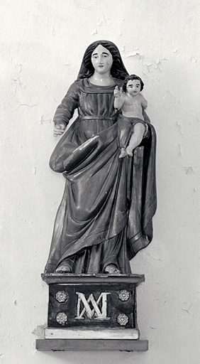 statue (statuette) : Vierge à l'Enfant