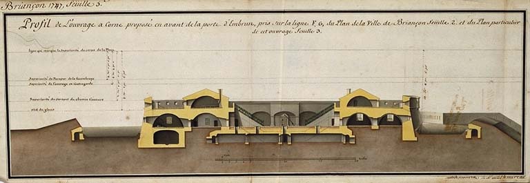 fortification d'agglomération dite enceinte de la ville de Briançon