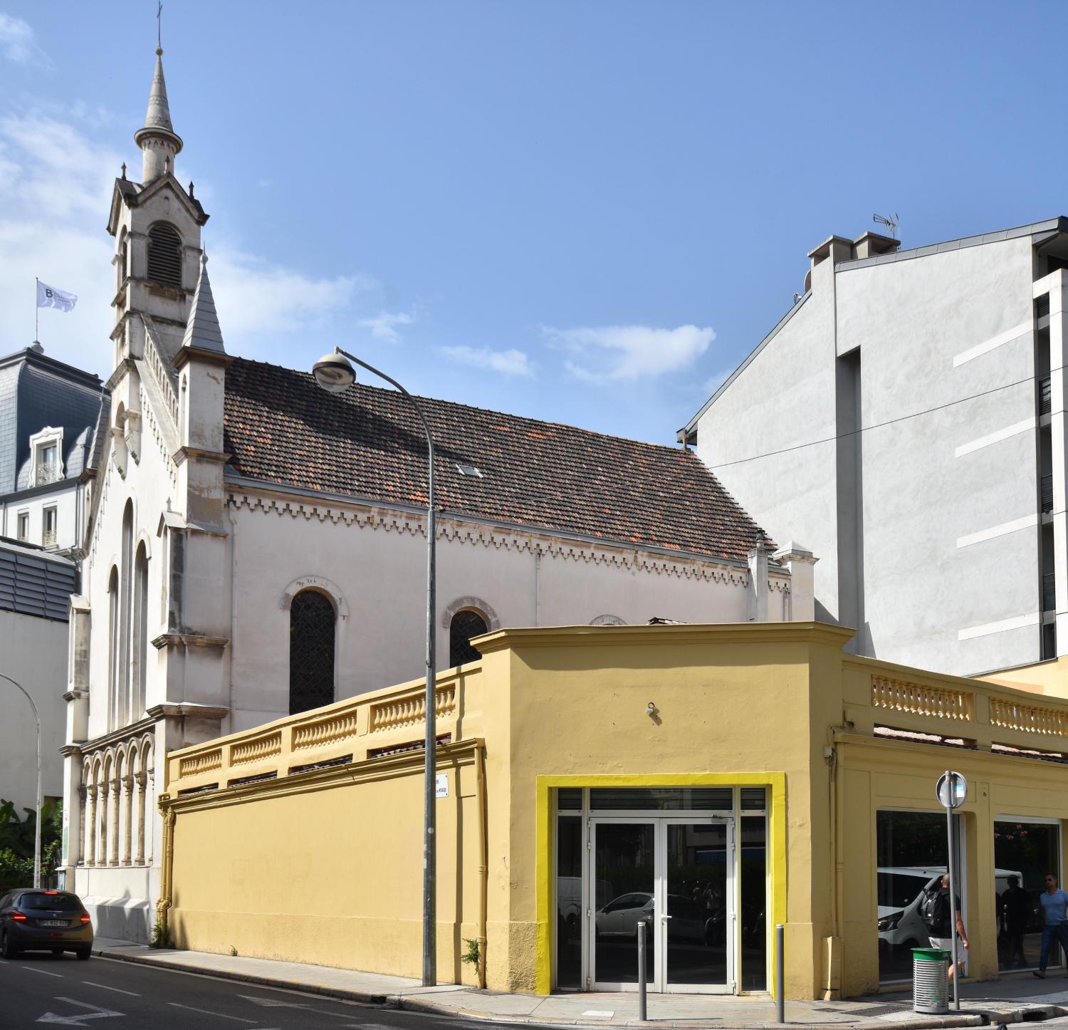 église luthérienne de la Transfiguration, dite aussi église allemande, actuellement église protestante unie de la Transfiguration