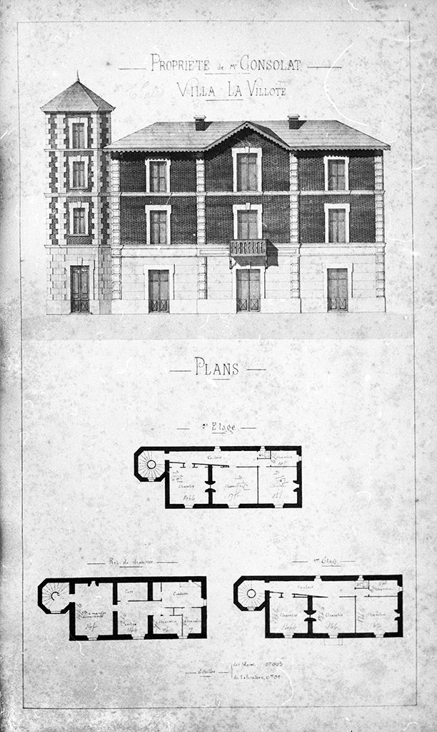 maison dite Chalet de la Villotte, puis Villa les Cycas