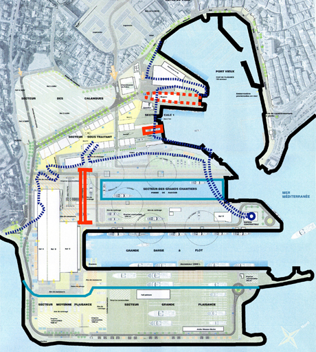 usine de construction navale (Chantiers navals de La Ciotat)