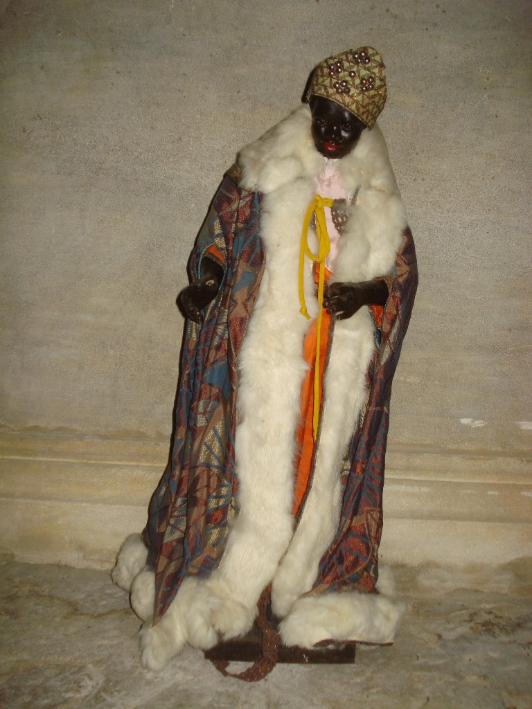 Ensemble de santons et animaux de la crèche.