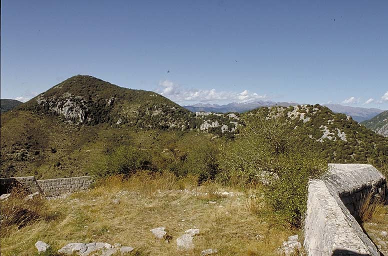 ligne fortifiée dite position fortifiée du Mont-Ours, secteur fortifié des Alpes-Maritimes