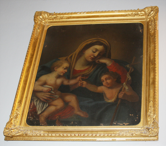 Tableau : Vierge à l'Enfant avec saint Jean-Baptiste