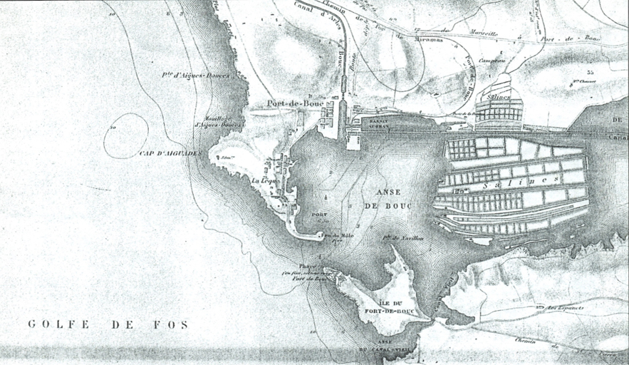 Les aménagements portuaires de la commune de Port-de-Bouc