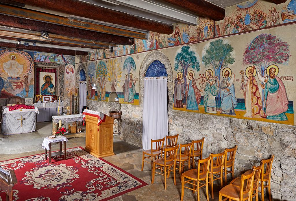 chapelle d'orthodoxes dite originellement Notre-Dame-de-Laghet du port, actuellement dite de la Dormition de la très Sainte Mère de Dieu