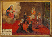 tableau, ex-voto : Demande de guérison de Hipolyte Dellor