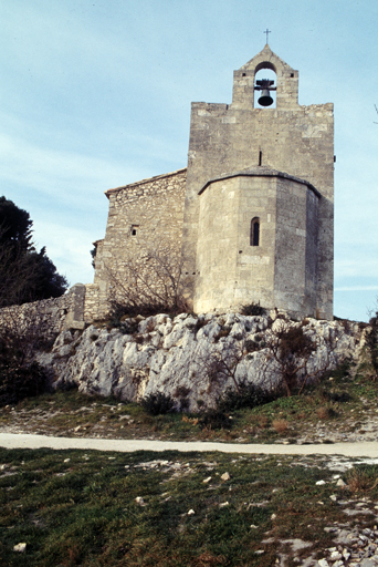 Le chevet de la chapelle.