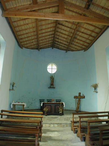 le mobilier de la chapelle Saint-Jean-Baptiste