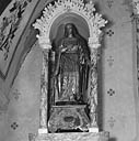 statue-reliquaire (statuette, socle-reliquaire) : Sainte Philomène