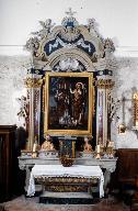 ensemble de saint Eloi de Noyon et de saint Jean-Baptiste (autel, retable)