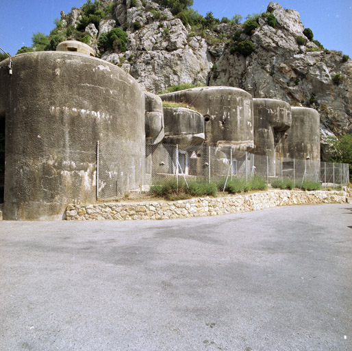 ouvrage mixte dit fort de Sainte-Agnès, secteur fortifié des Alpes-Maritimes