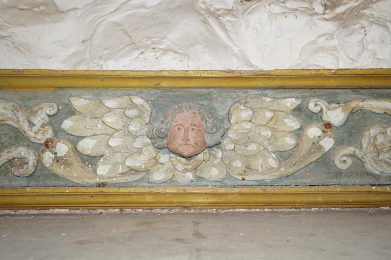 Retable du maître-autel, statue de saint Roch
