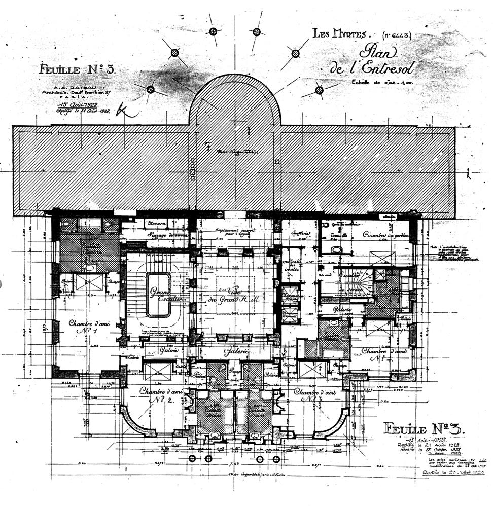 maison dite Villa Les Myrtes, puis Château de la Croé