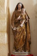 Statue (grandeur nature) : Vierge à l'Enfant